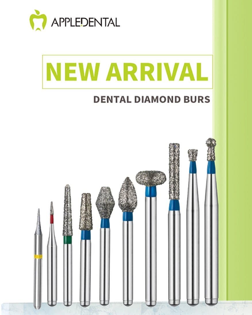 APPLEDENTAL Diamond Burs 10pcs Br 31
