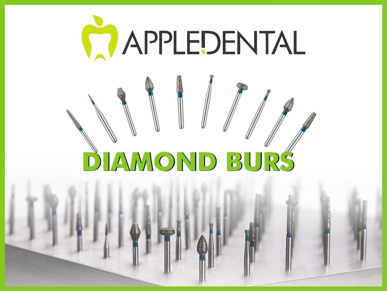APPLEDENTAL Diamond Burs 10pcs SI47 view 2