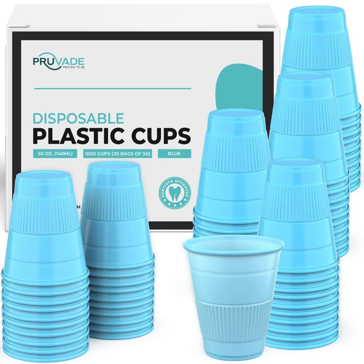 Pentron Disposable Plastic Cups 5oz 100pcs