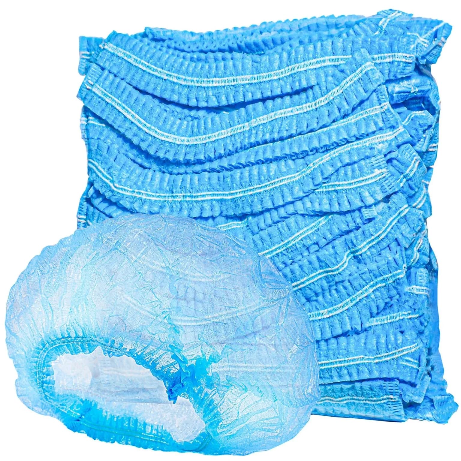 Orthodontics Bouffant Caps Blue 100pcs