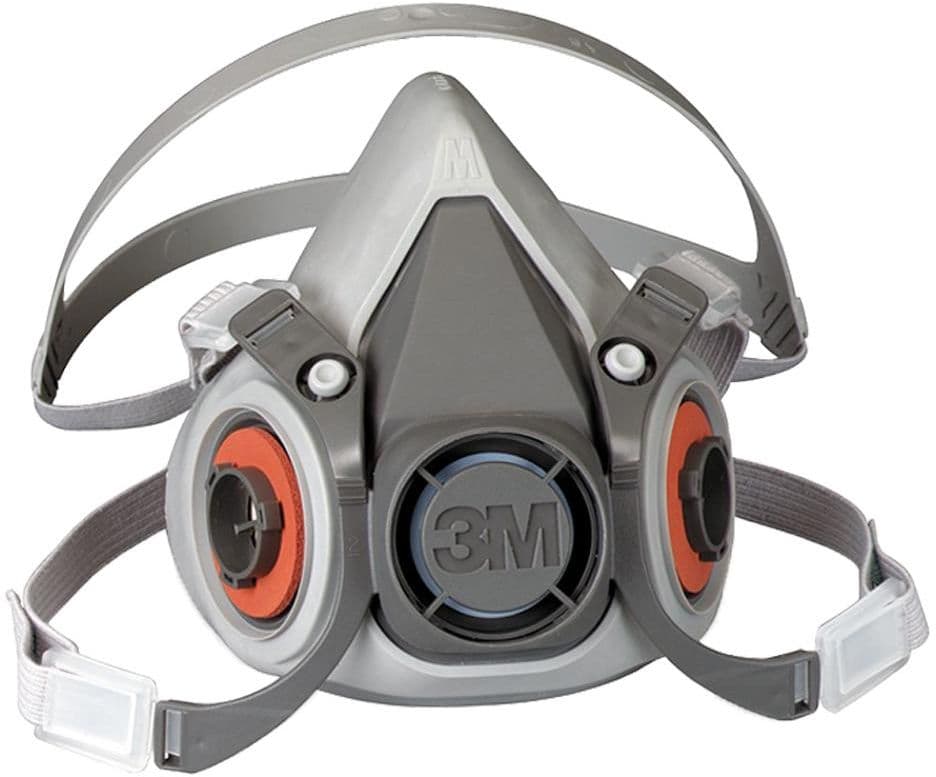 3M 6200 Half Face Mask (Without Filters)